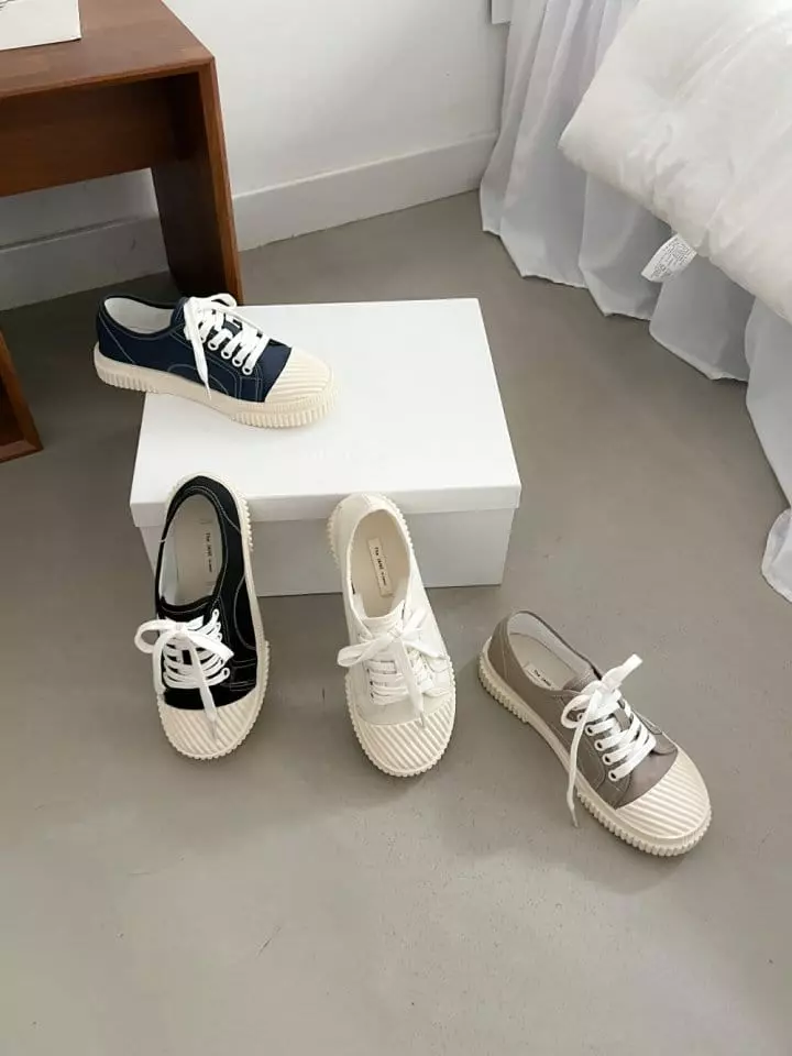 Golden Shoe - Korean Women Fashion - #womensfashion - j3288 Sneakers