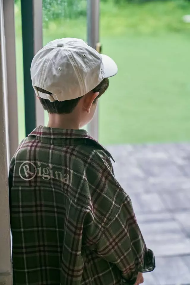 Green Tomato - Korean Children Fashion - #childrensboutique - Check Shirt - 8