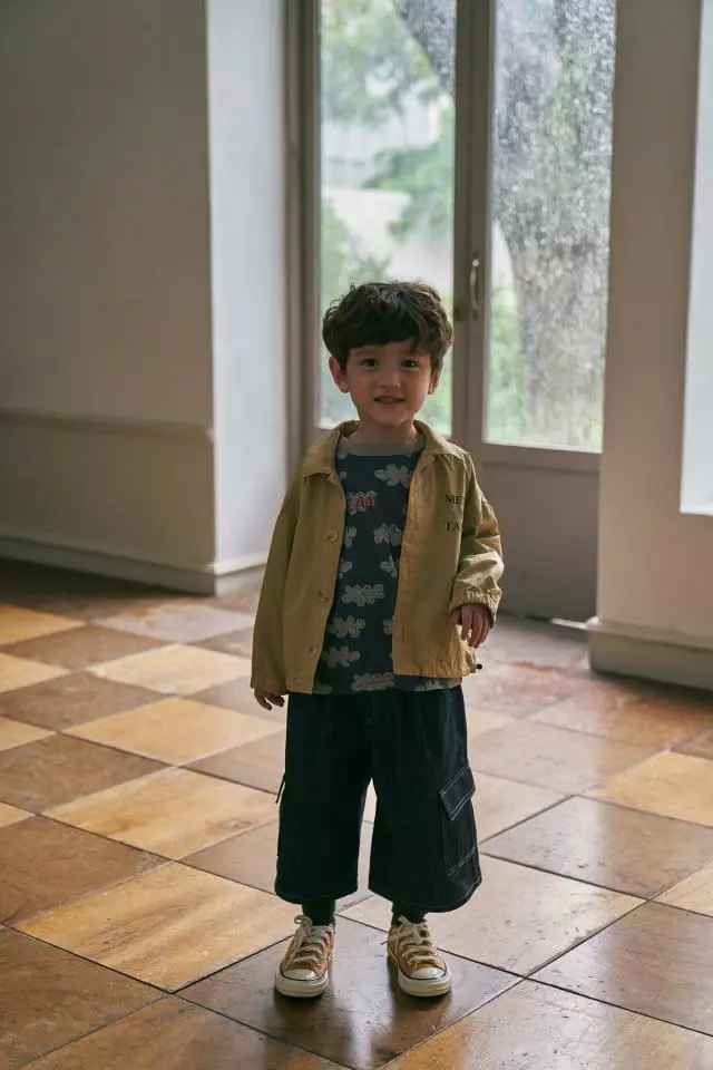 Green Tomato - Korean Children Fashion - #kidsshorts - Gunbbang Pants - 3