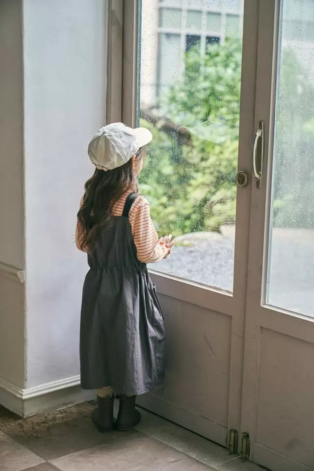 Green Tomato - Korean Children Fashion - #kidzfashiontrend - Dungarees One-piece - 2