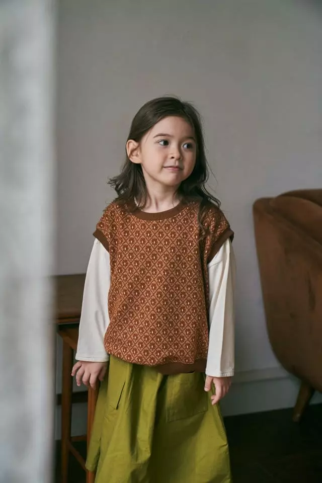 Green Tomato - Korean Children Fashion - #littlefashionista - Banding Pants - 4