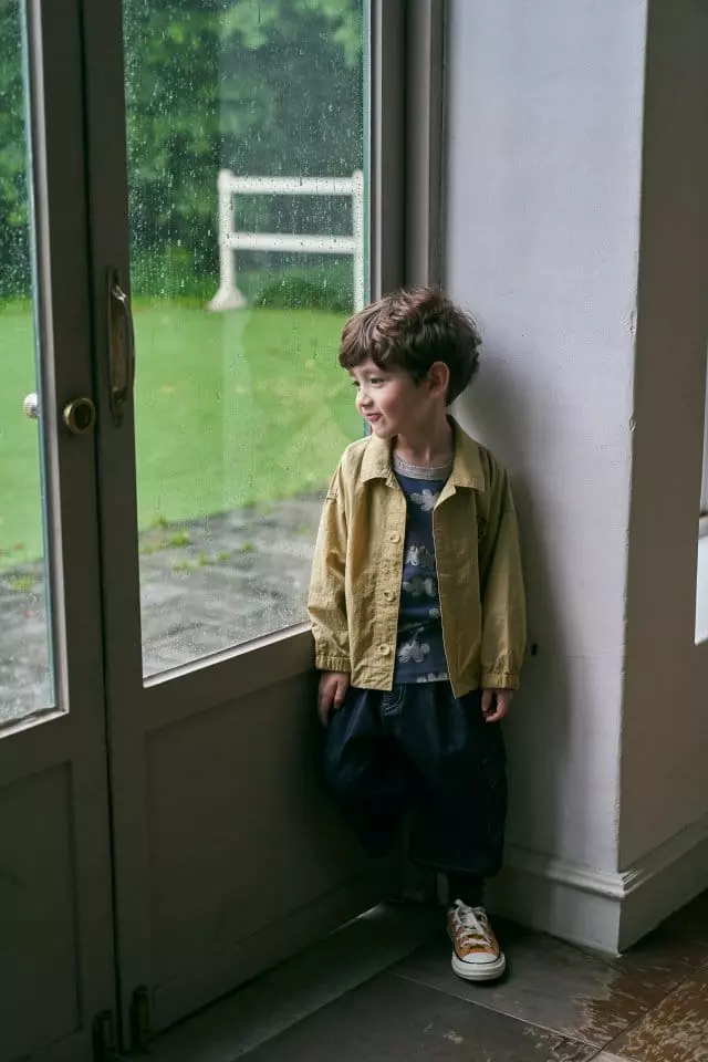 Green Tomato - Korean Children Fashion - #minifashionista - Collar Jacket