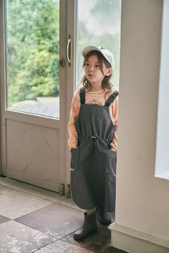 Green Tomato - Korean Children Fashion - #minifashionista - Dungarees One-piece - 6