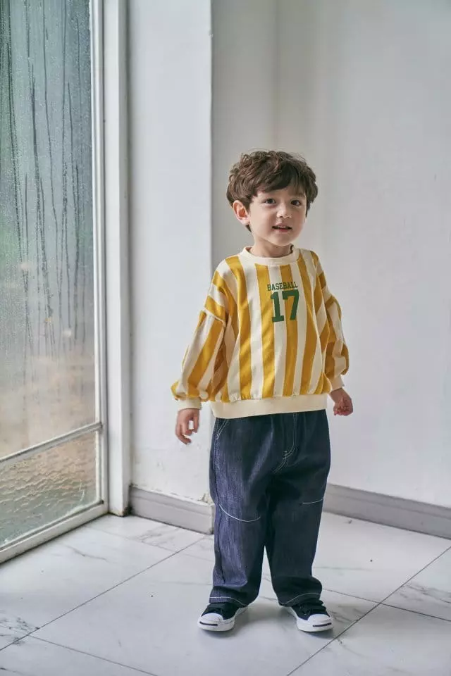 Green Tomato - Korean Children Fashion - #todddlerfashion - Denin Dart Pants - 5