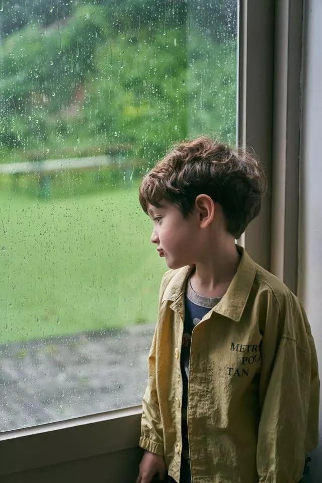 Green Tomato - Korean Children Fashion - #todddlerfashion - Collar Jacket - 3