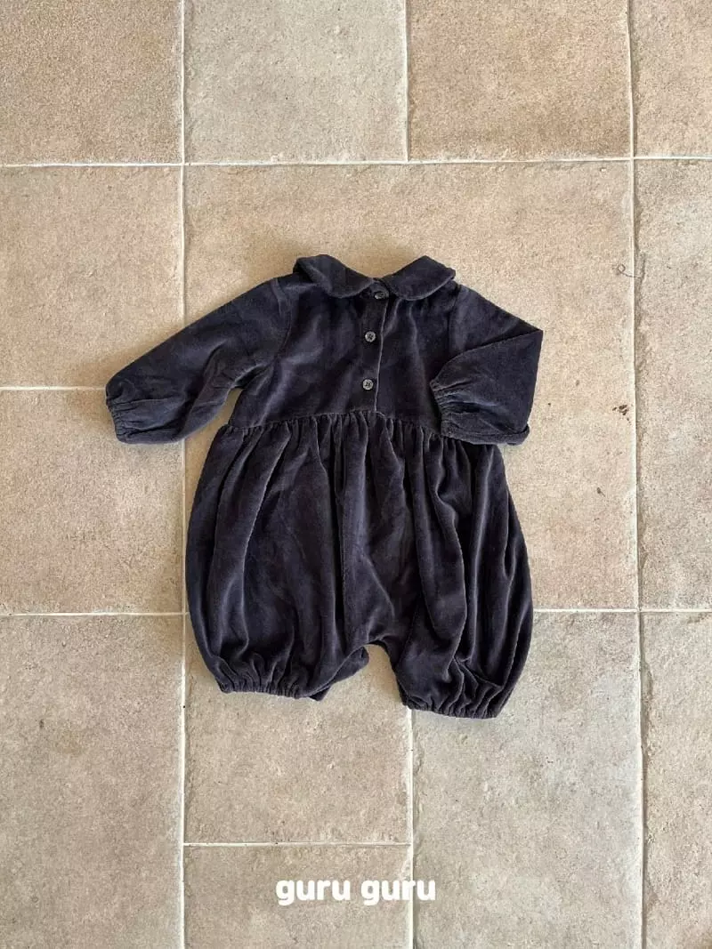 Guru Guru - Korean Baby Fashion - #babyboutiqueclothing - Veloure Bodysuit - 6