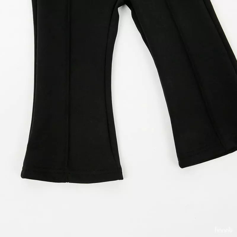 Hanab - Korean Children Fashion - #childofig - Tangle Bootscut Pants Basic - 12