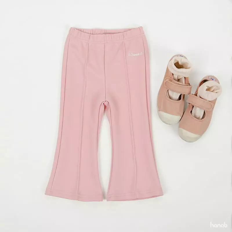 Hanab - Korean Children Fashion - #magicofchildhood - Tangle Bootscut Pants Basic - 9