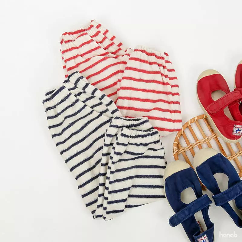 Hanab - Korean Children Fashion - #minifashionista - Terry Pants - 11