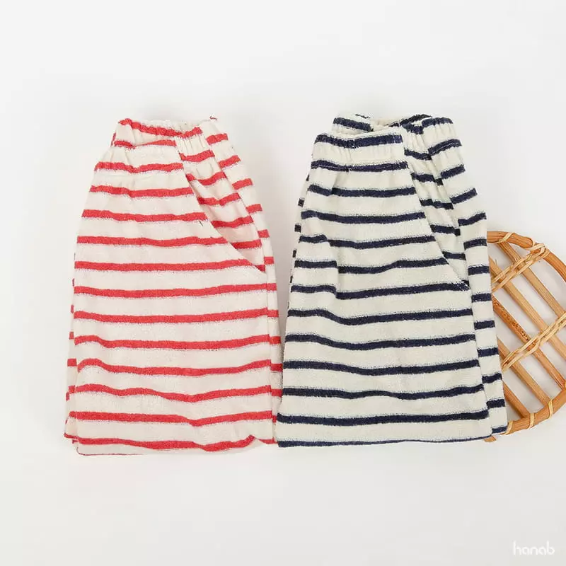 Hanab - Korean Children Fashion - #prettylittlegirls - Terry Pants - 12