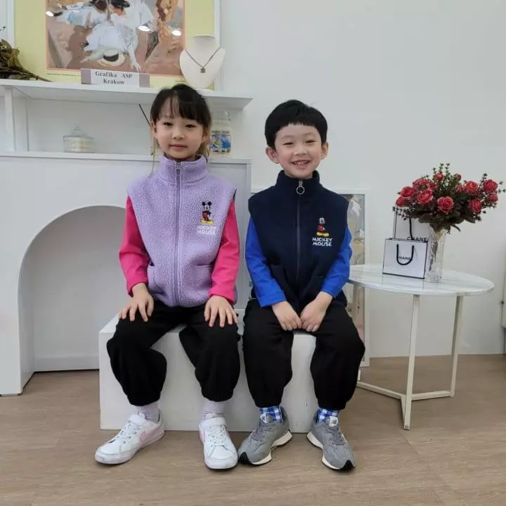 Heart Baby - Korean Children Fashion - #magicofchildhood - M Fleece Vest - 6