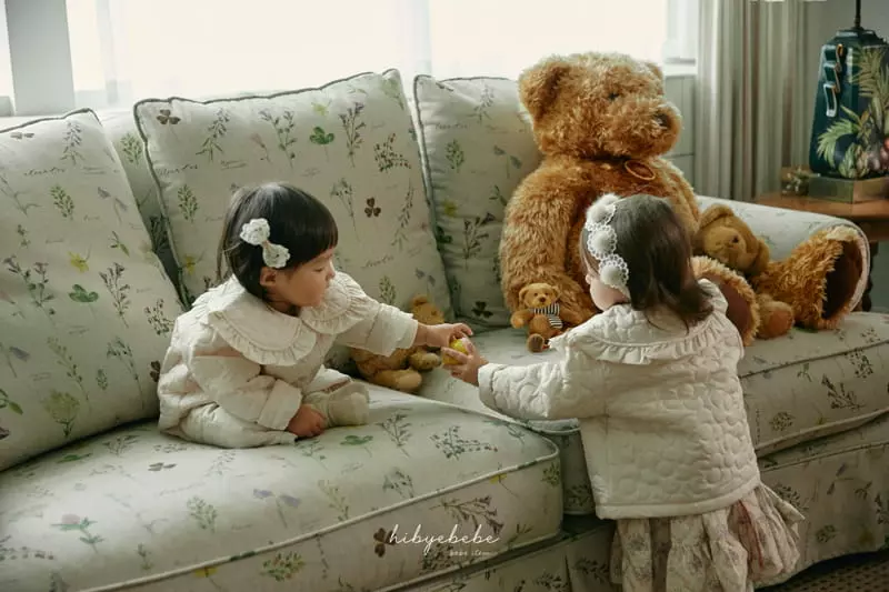Hi Byebebe - Korean Baby Fashion - #babyboutiqueclothing - Flower Quilting Overalls