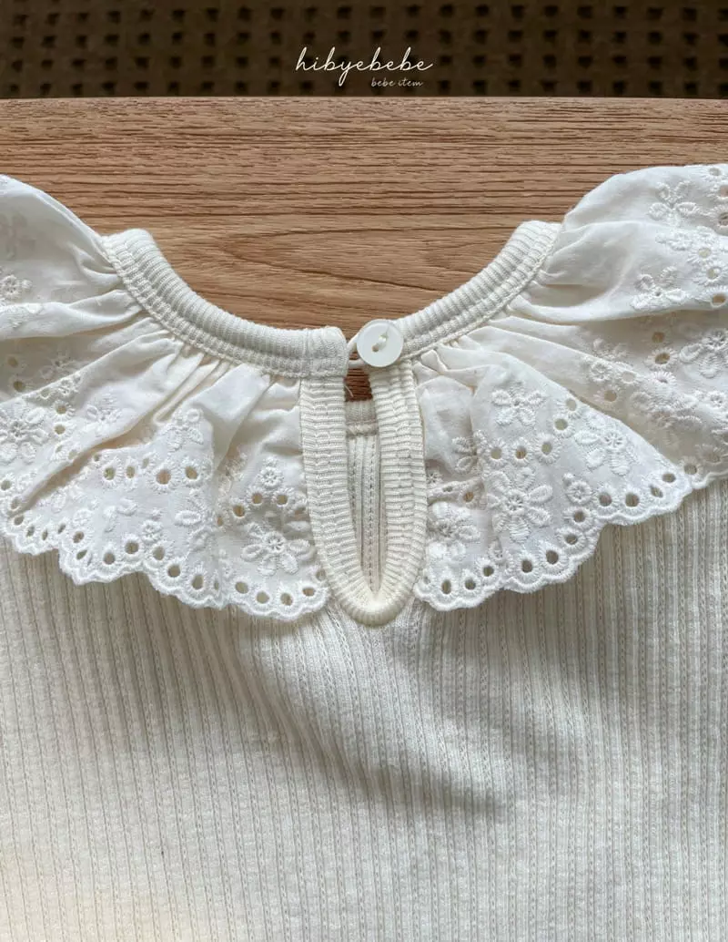 Hi Byebebe - Korean Baby Fashion - #babygirlfashion - Rib Frill Bodysuit - 5