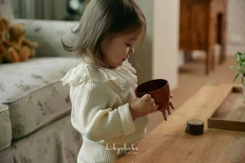 Hi Byebebe - Korean Baby Fashion - #babylifestyle - Rib Frill Easywear - 2