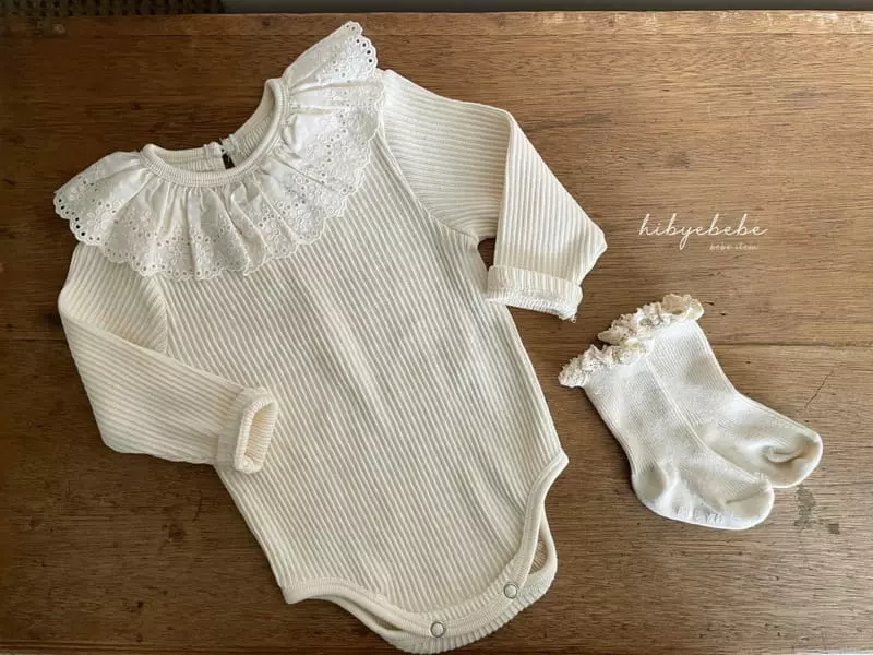 Hi Byebebe - Korean Baby Fashion - #babyoninstagram - Rib Frill Bodysuit - 7