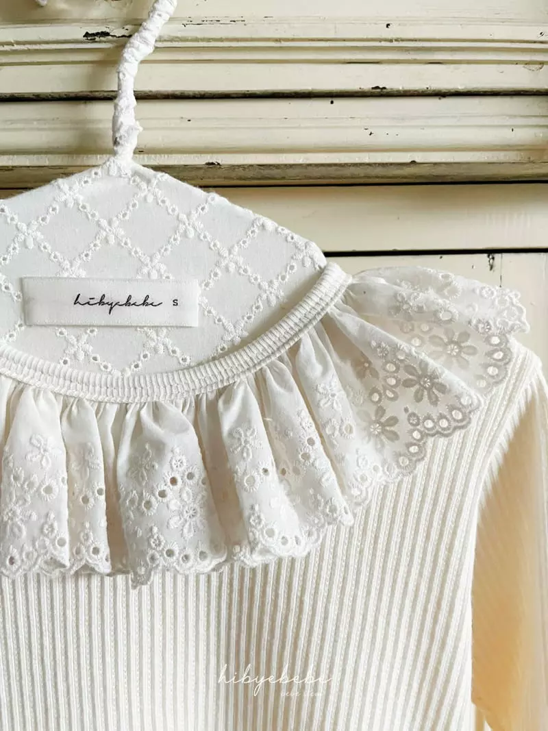 Hi Byebebe - Korean Baby Fashion - #babyoutfit - Rib Frill Bodysuit - 10
