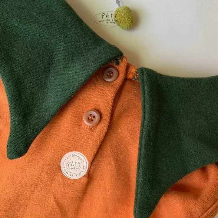 Ikii - Korean Baby Fashion - #babyclothing - Pumpkin Tunic - 7