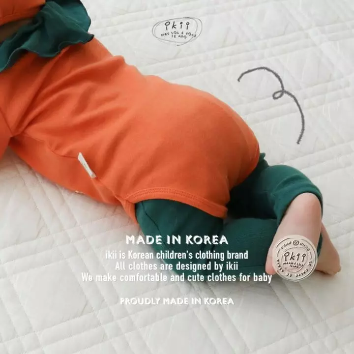 Ikii - Korean Baby Fashion - #babyfashion - Happy pumpkin 2SET - 6