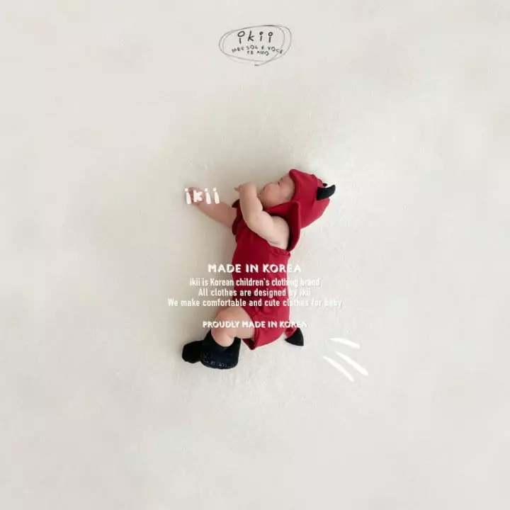 Ikii - Korean Baby Fashion - #babyfever - Edge Devil 2SET - 10