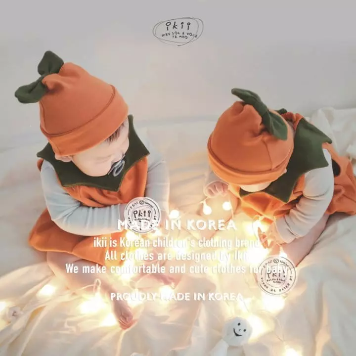 Ikii - Korean Baby Fashion - #babyootd - Pumpkin 2SET - 10