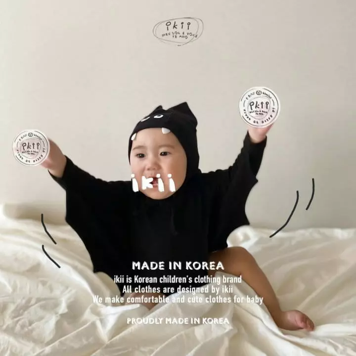 Ikii - Korean Baby Fashion - #babyootd - Batman baby 2set - 8