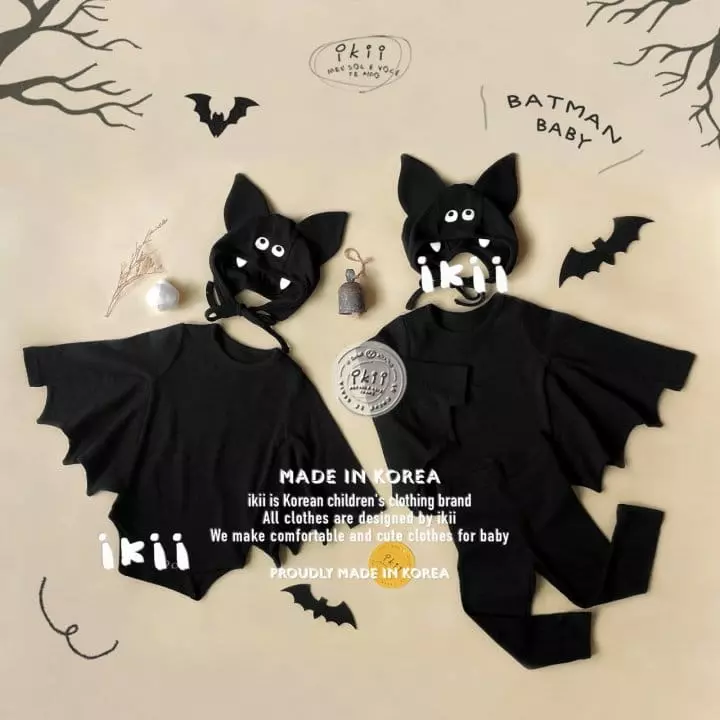 Ikii - Korean Baby Fashion - #babyoutfit - Batman baby 2set - 10