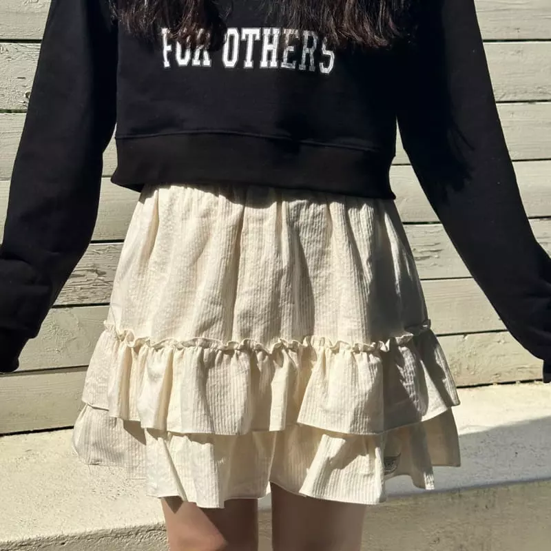 Jejeunosity - Korean Women Fashion - #momslook - My Crop Hoody Tee - 3
