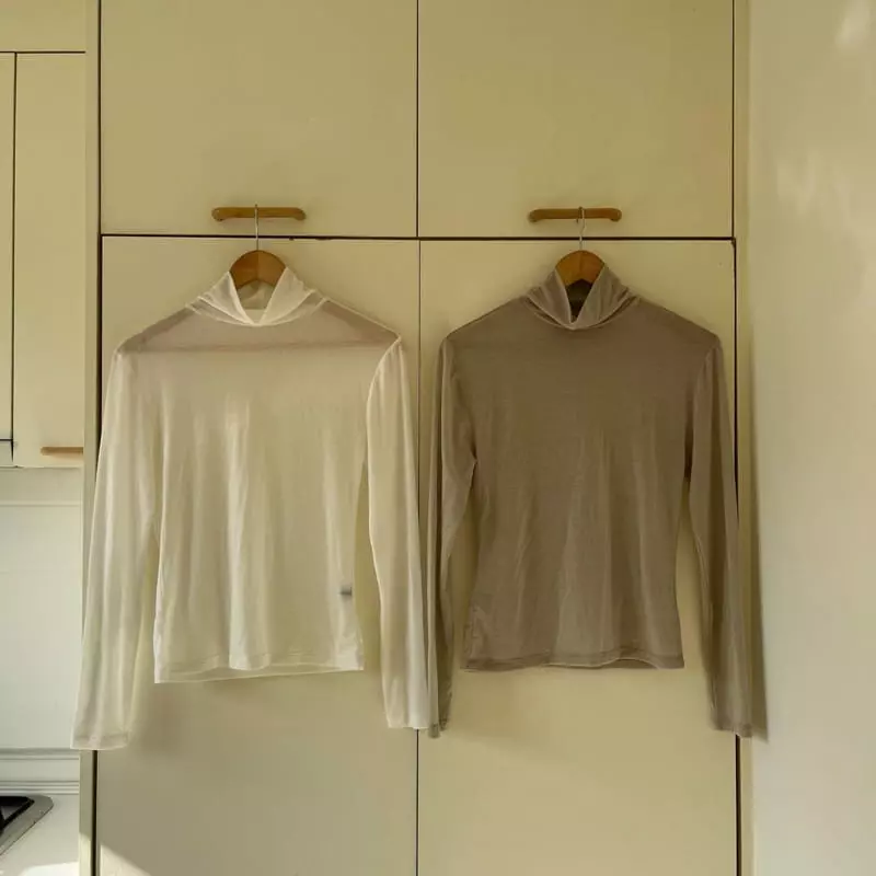 Jejeunosity - Korean Women Fashion - #momslook - Mono Turtleneck