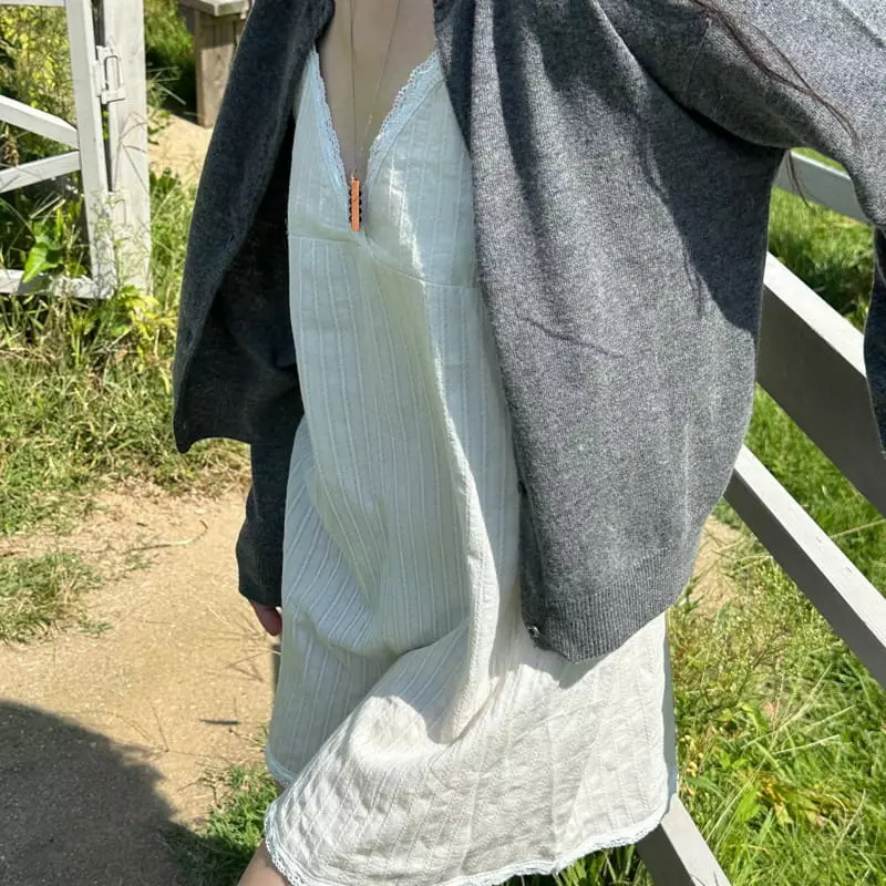 Jejeunosity - Korean Women Fashion - #romanticstyle - Mar Knit Cardigan - 12