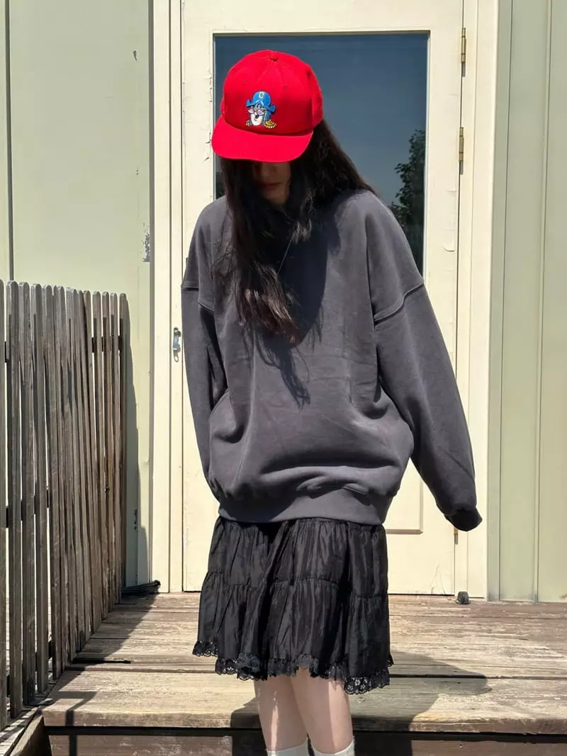 Jejeunosity - Korean Women Fashion - #vintagekidsstyle - Pocket Sweatshirt - 7