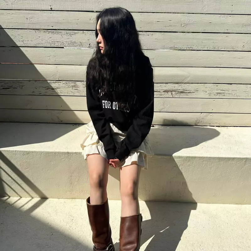 Jejeunosity - Korean Women Fashion - #vintagekidsstyle - My Crop Hoody Tee - 6