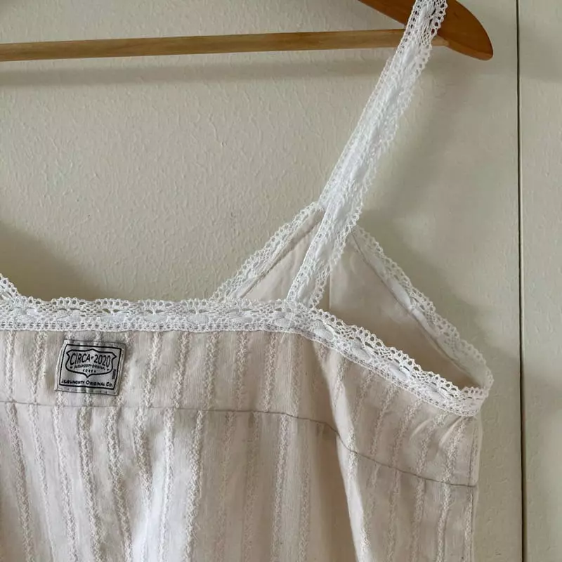 Jejeunosity - Korean Women Fashion - #vintagekidsstyle - Lay Slip One-piece