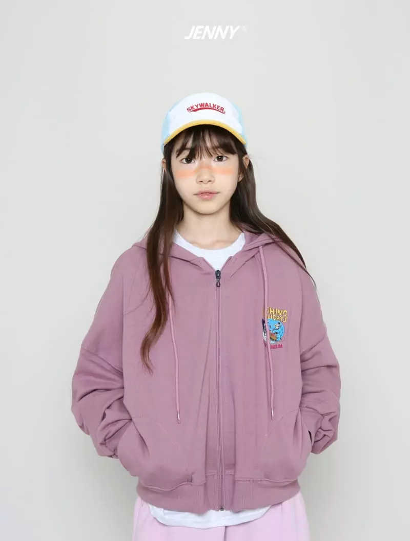 Jenny Basic - Korean Junior Fashion - #childrensboutique - Fishing Zip-up - 10
