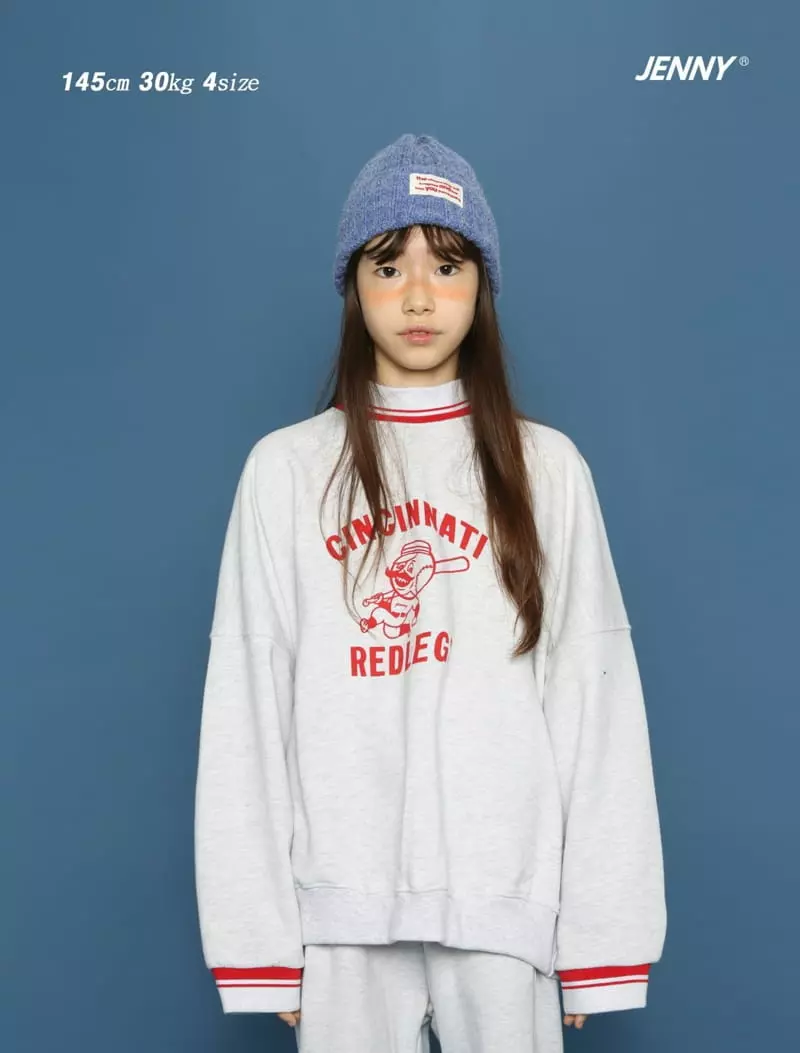 Jenny Basic - Korean Junior Fashion - #kidsshorts - Nety Yogo Sweatshirt