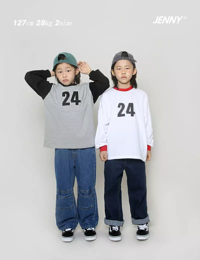 Jenny Basic - Korean Junior Fashion - #kidsshorts - 24 Tee - 6