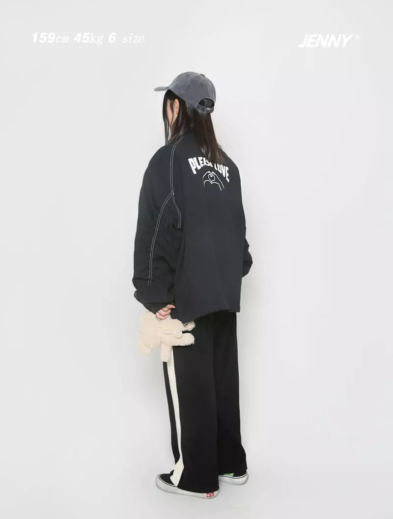 Jenny Basic - Korean Junior Fashion - #magicofchildhood - Love Jumper - 10