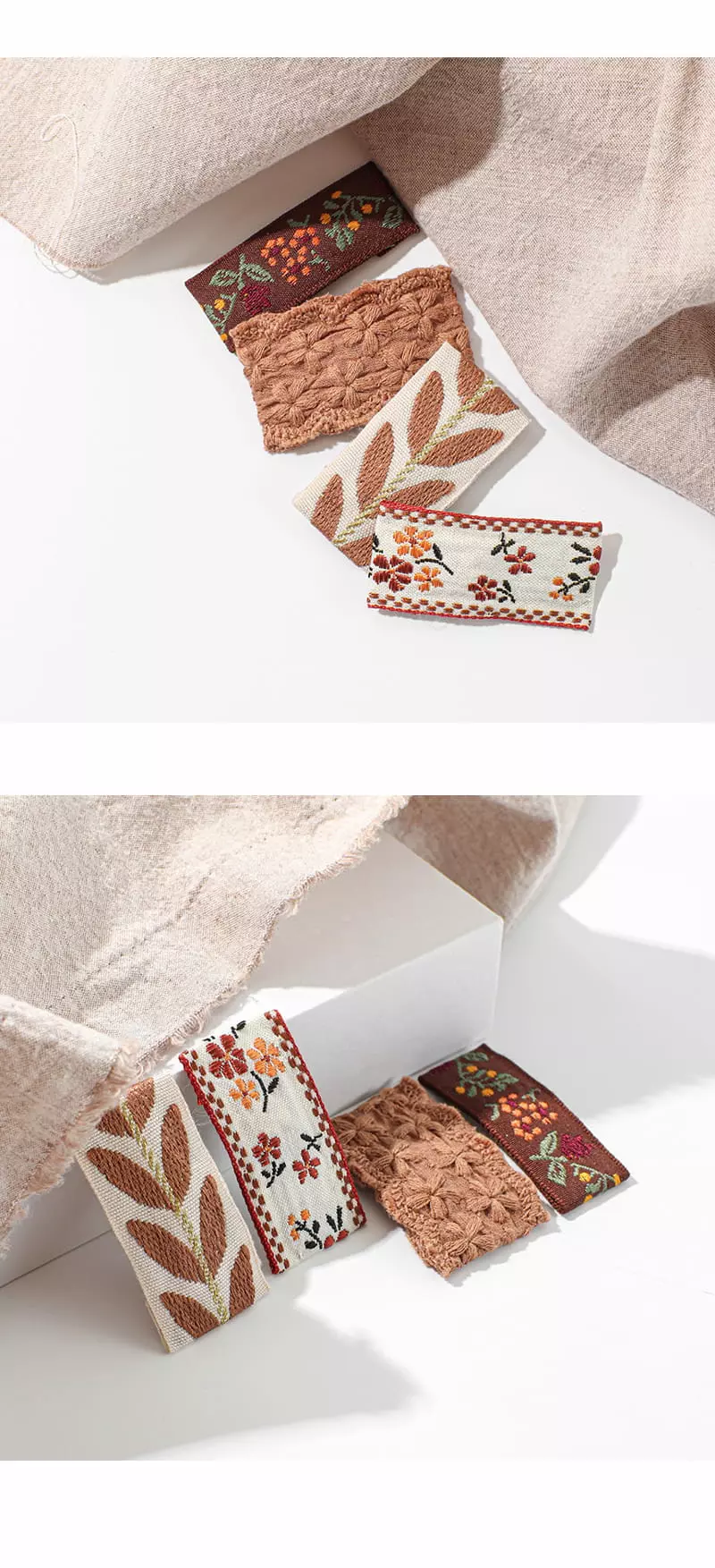 Jireh Bow - Korean Baby Fashion - #babyoutfit - Brown Hairpin - 6