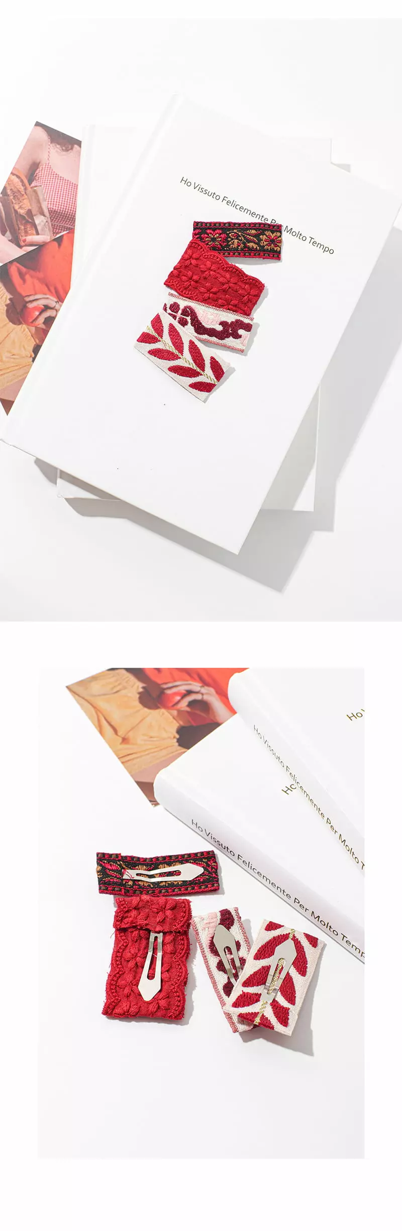 Jireh Bow - Korean Baby Fashion - #babywear - Wine Hairpin - 9