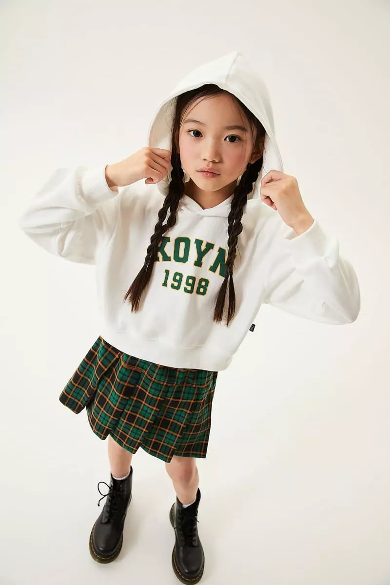 Kokoyarn - Korean Children Fashion - #Kfashion4kids - 1988 Crop Hoody Tee - 9