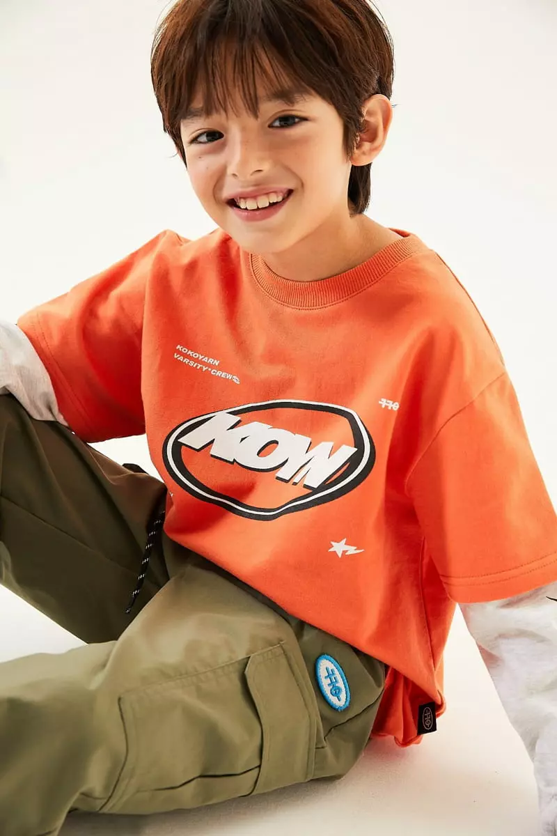 Kokoyarn - Korean Children Fashion - #Kfashion4kids - Circle Layered Tee