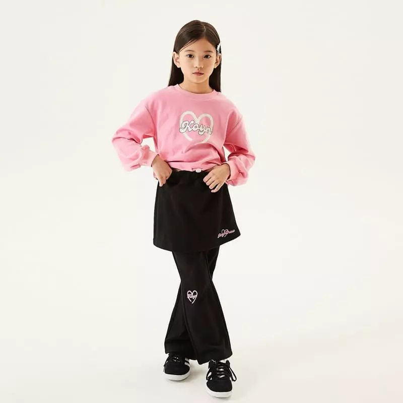 Kokoyarn - Korean Children Fashion - #discoveringself - String Heart Tee