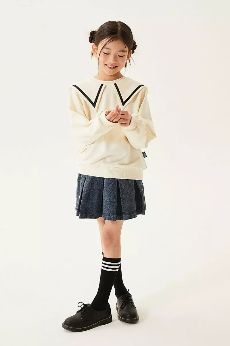 Kokoyarn - Korean Children Fashion - #kidsshorts - Sailor Sweatshirt - 7