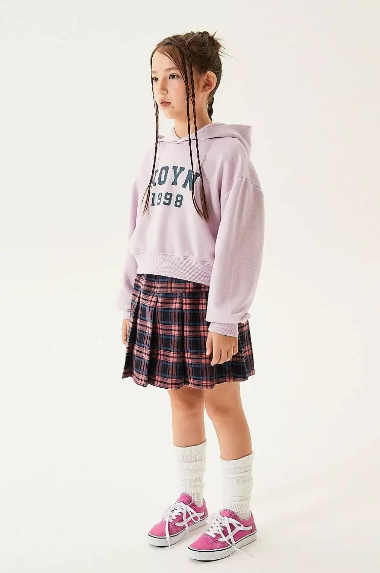 Kokoyarn - Korean Children Fashion - #kidzfashiontrend - 1988 Crop Hoody Tee - 8