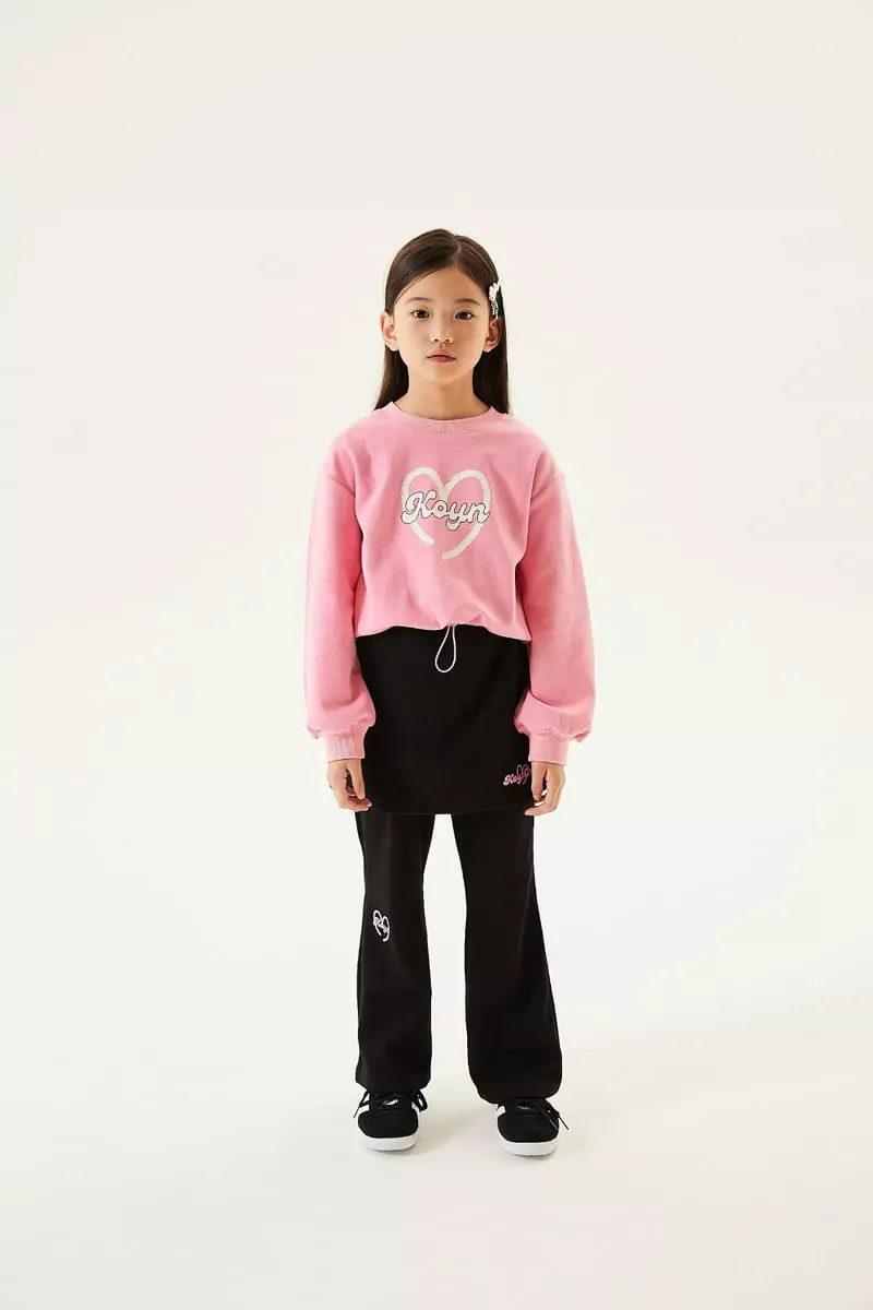 Kokoyarn - Korean Children Fashion - #kidzfashiontrend - String Heart Tee - 5