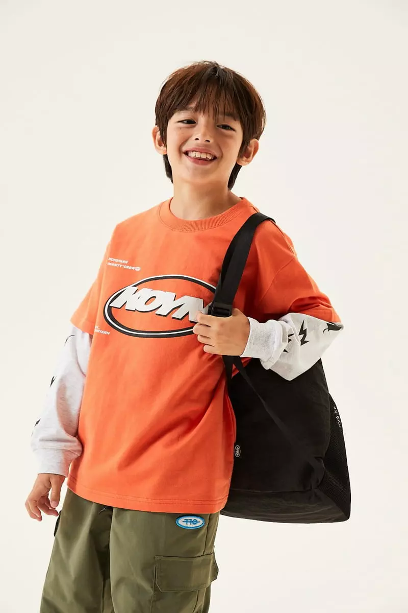 Kokoyarn - Korean Children Fashion - #littlefashionista - Circle Layered Tee - 2