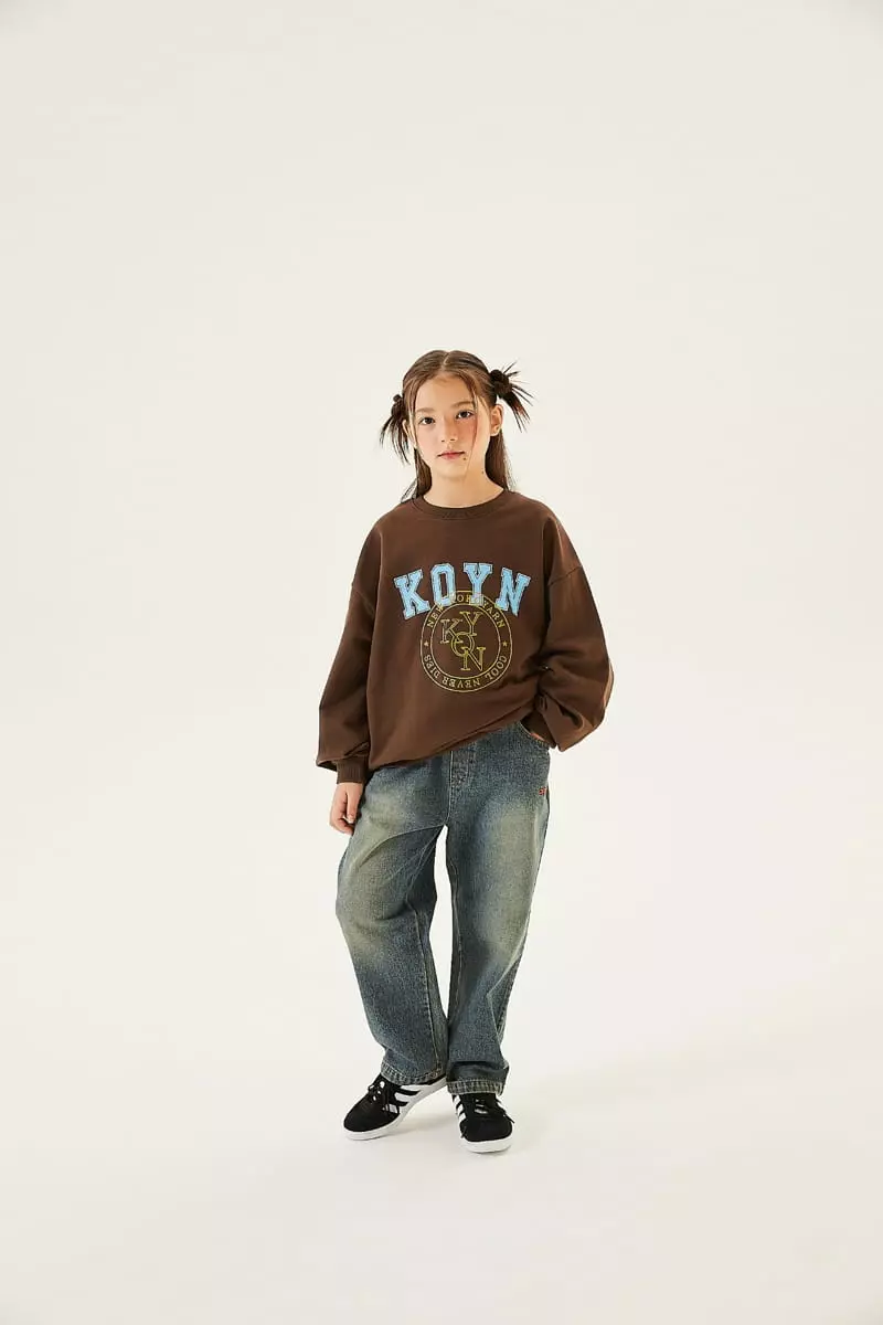 Kokoyarn - Korean Children Fashion - #littlefashionista - College Sweatshirt - 4