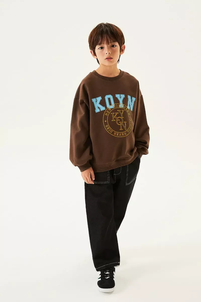Kokoyarn - Korean Children Fashion - #todddlerfashion - College Sweatshirt - 7