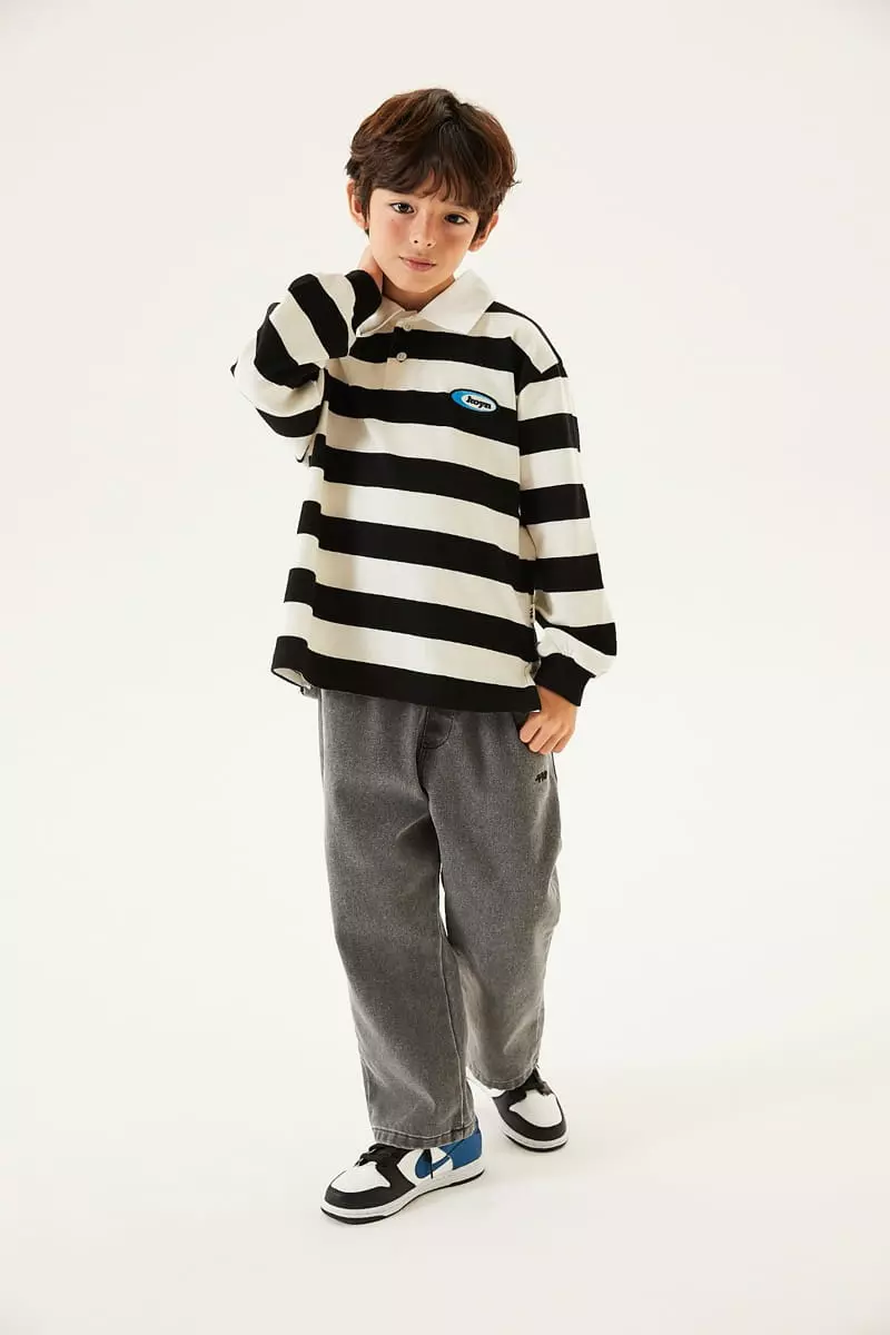 Kokoyarn - Korean Children Fashion - #toddlerclothing - Paul Collar St Tee - 9