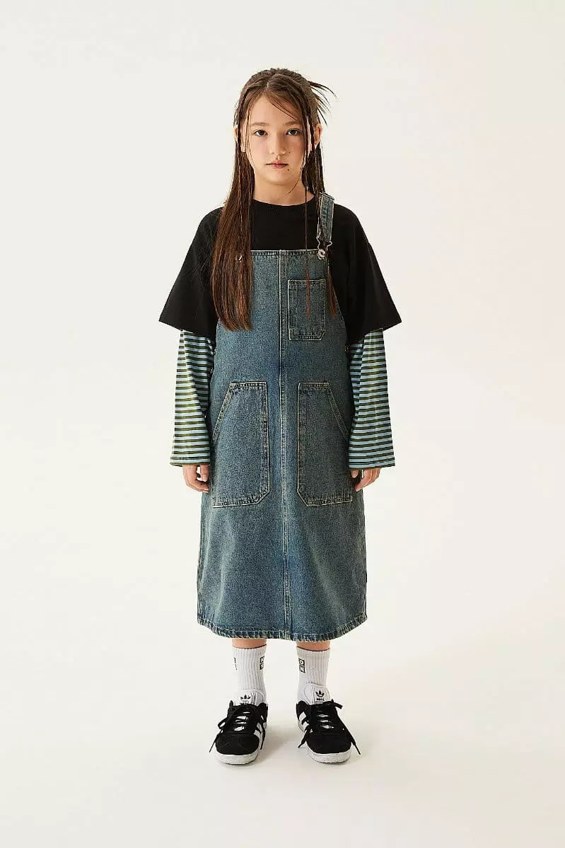 Kokoyarn - Korean Junior Fashion - #childofig - Conner Denin Skirt - 8