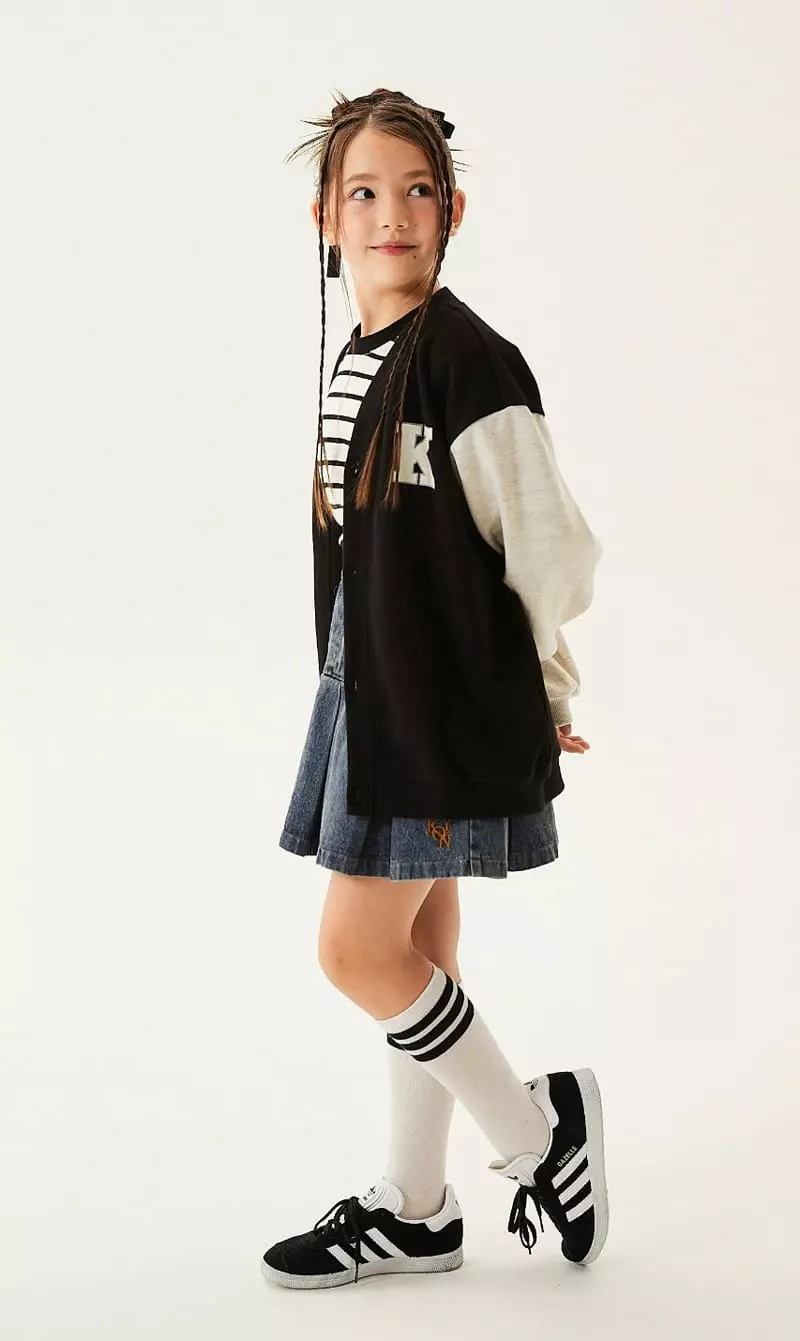 Kokoyarn - Korean Junior Fashion - #fashionkids - Ditto Denim Wrinkle Skirt - 10
